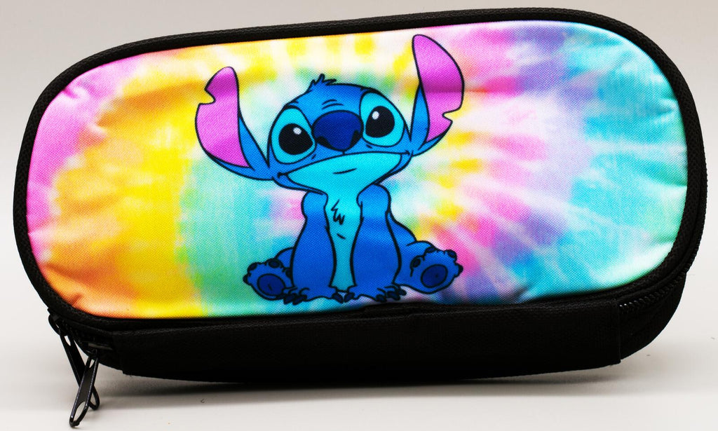 Stich Disney Tie-dye Background 3pc Backpack Set