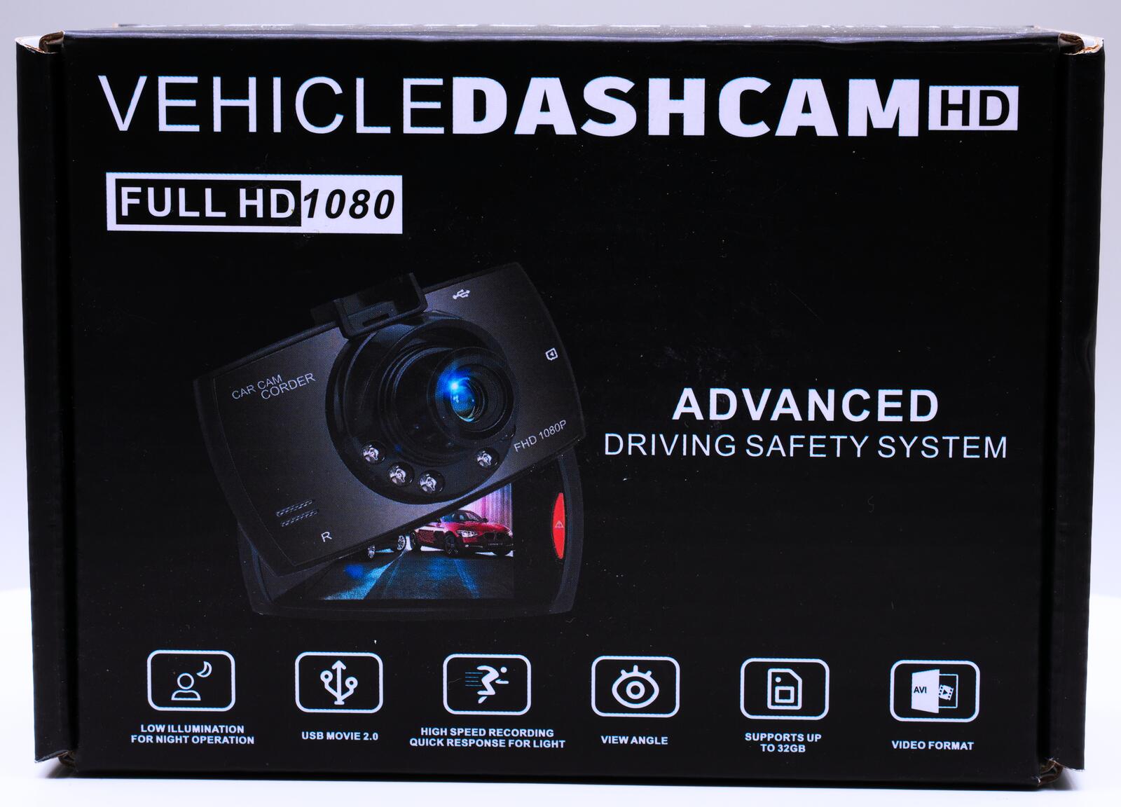 Vehicle Dashcam Full HD no microSD card