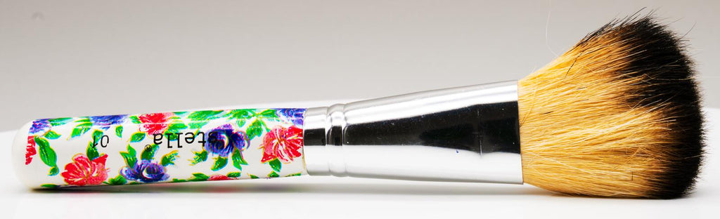 Stella Floral Precision Powder Brush Duo