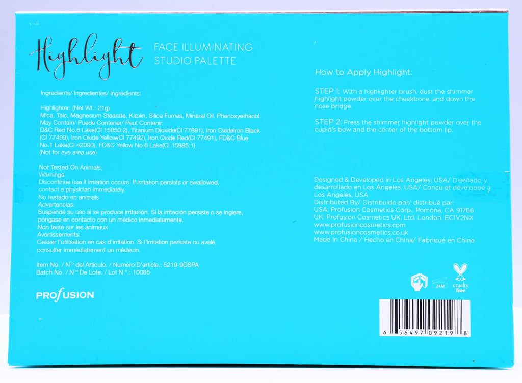 Profusion Highlight Studio Palette