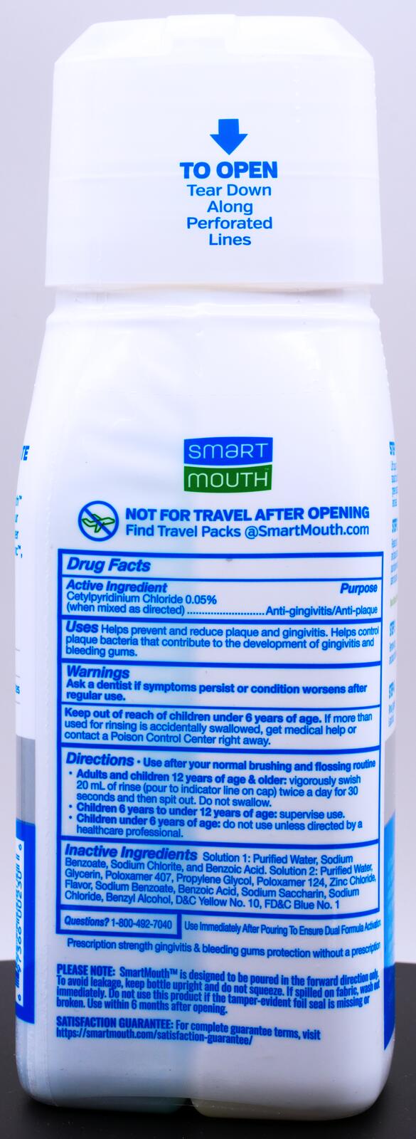 SmartMouth Clinical Zinc (16 oz)