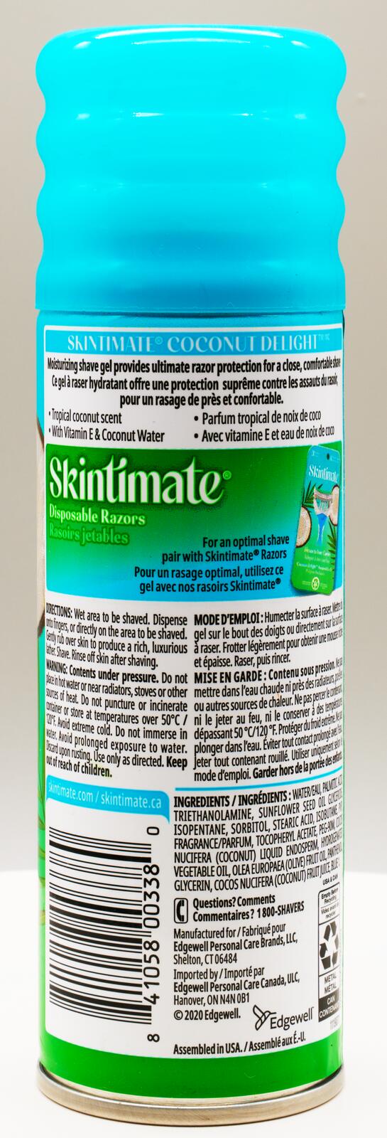 Skintimate Coconut delight Women's Shave Gel