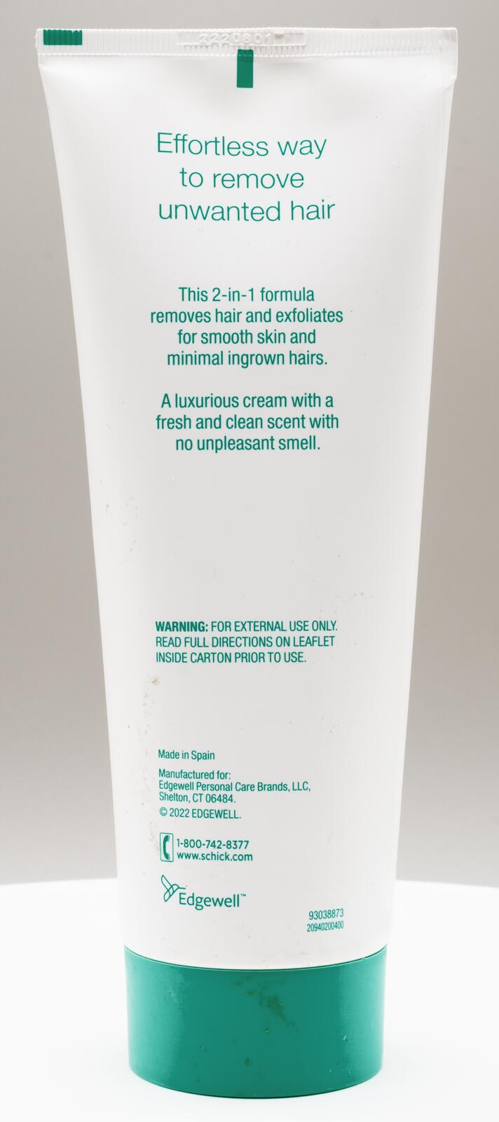 Schick Hydro Silk 2-in-1 Hair Removal Cream 8.4 FL OZ