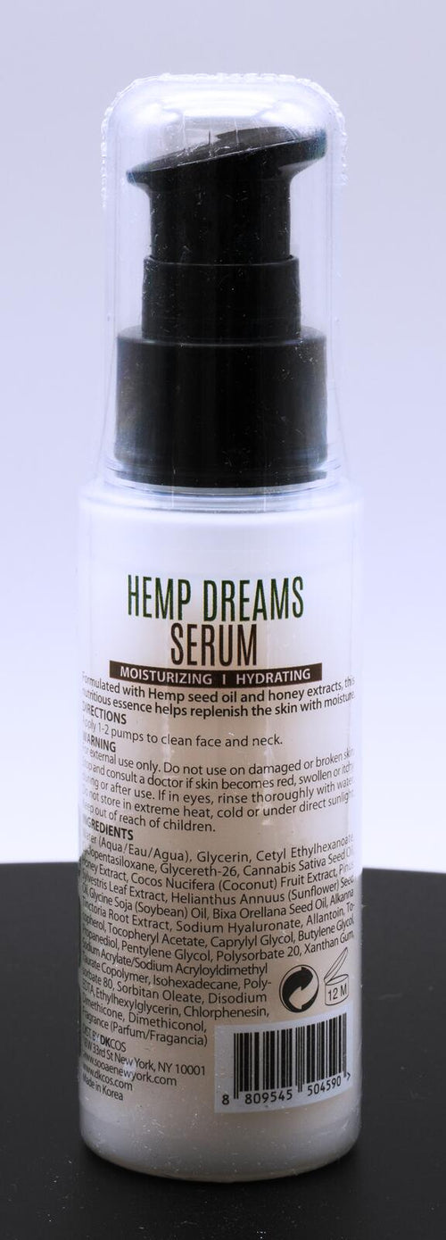 Soo'AE Hemp Dreams Serum Moisturizing Hydrating Face Serum 50ml