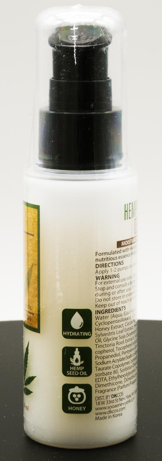 Soo'AE Hemp Dreams Serum Moisturizing Hydrating Face Serum 50ml
