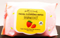 Kevin & Coco Facial Cleansing Wipes (25-count packs) Strawberry