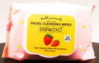 Kevin & Coco Facial Cleansing Wipes (25-count packs) Strawberry
