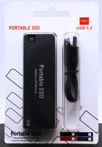 Portable M.2 NVMe/NGFF SSD External Hard Drive 1TB