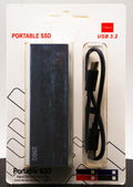 Portable M.2 NVMe/NGFF SSD External Hard Drive 256GB
