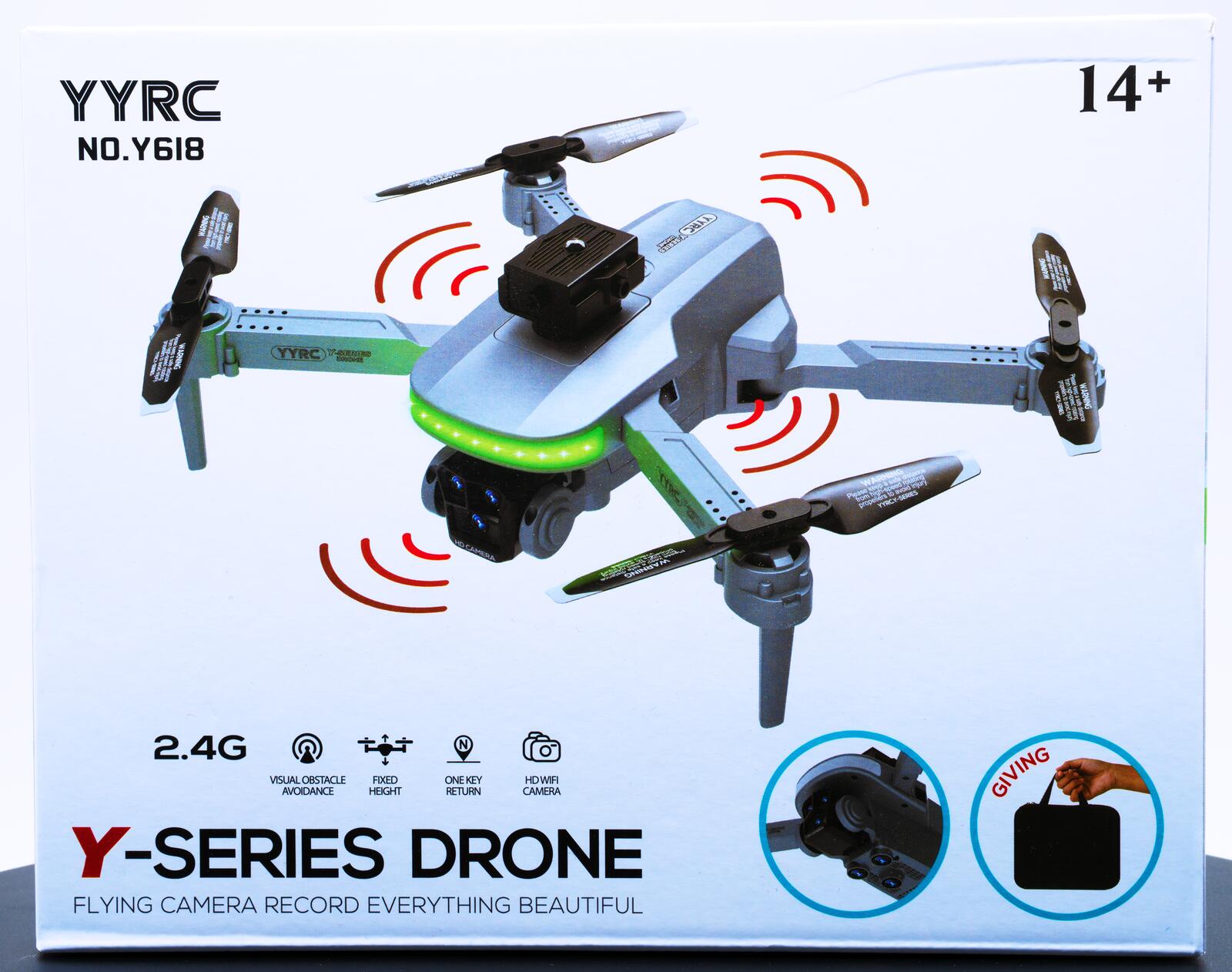 YYRC Y-Series Intelligent Drone (Model No. Y618).
