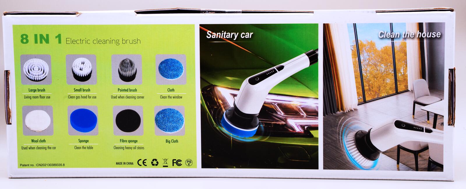 ANS-8050 8-in-1 Electric Cleaning Brush