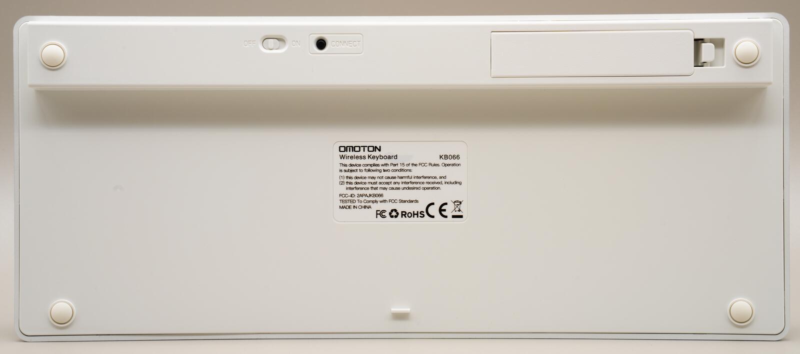 Omoton Ultra-Slim Wireless Bluetooth Keyboard (Model KB066)