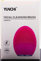 YUNCHi Facial Cleansing Brush Y2 Waterproof Silicone Pink