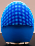 Silicone Facial Cleansing Brush with USB Charging and Adjustable Intensity