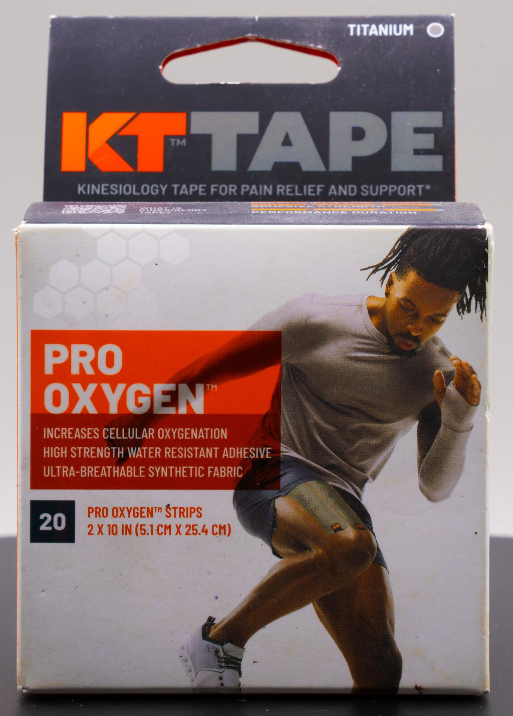 KT Tape Pro Oxygen & Gentle Kinesiology Tape for Muscle Support