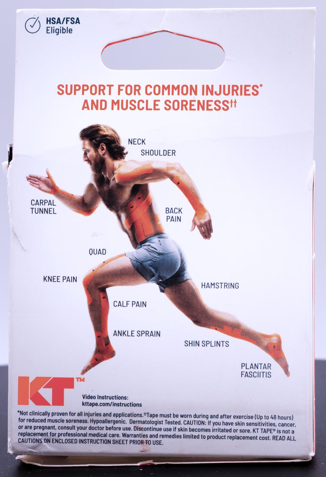 KT Tape Gentle Kinesiology Tape for Muscle Support