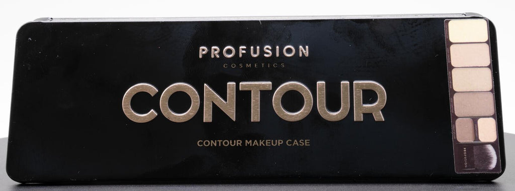 Profusion Contour Makeup Case 6 Shade Palette with Brush