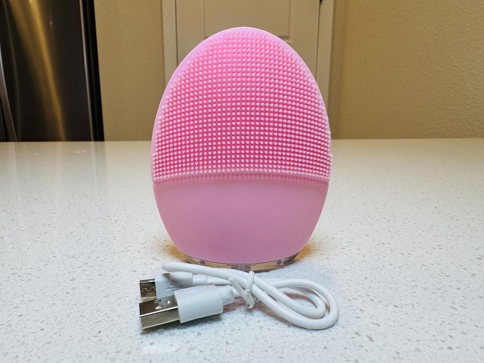 Electric Facial Cleansing Brush Silicone Face Cleanser