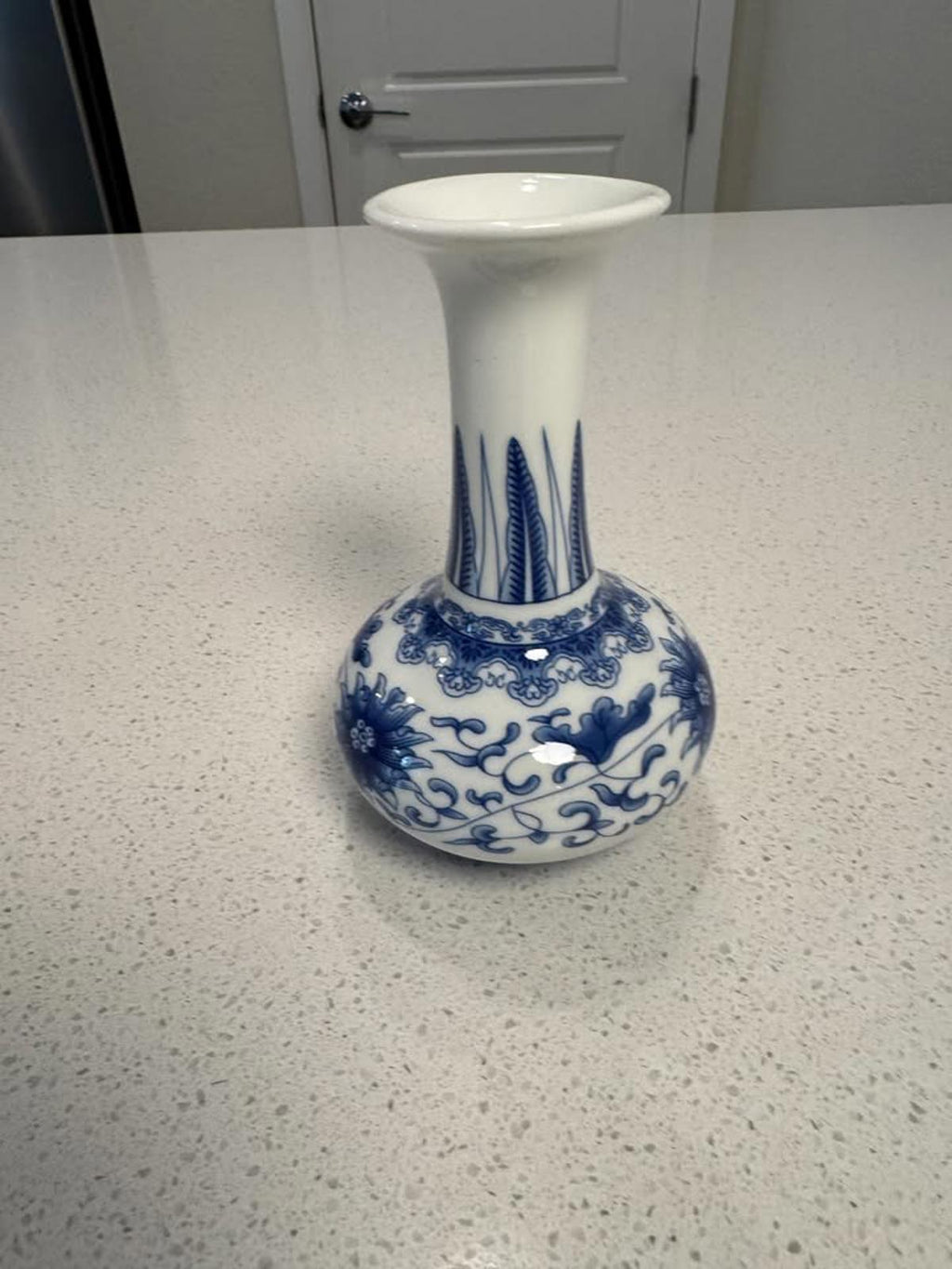 Blue and White Porcelain Decorative Vase
