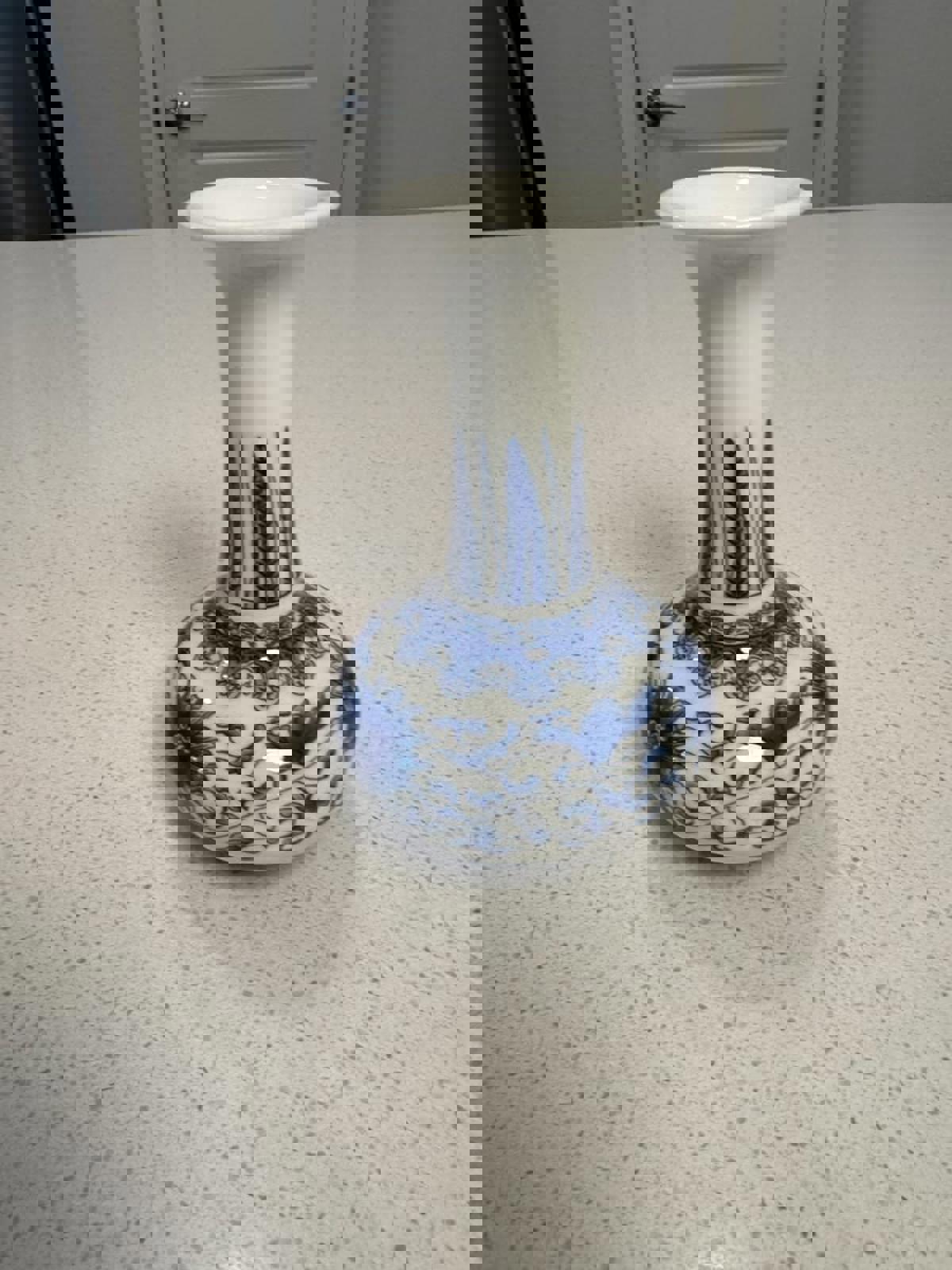 Blue and White Porcelain Decorative Vase