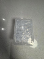 Set of Clear Plastic Storage Containers with Lids