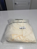 Tasty-Going Wrap Around Elastic Bed Skirt - Cream
