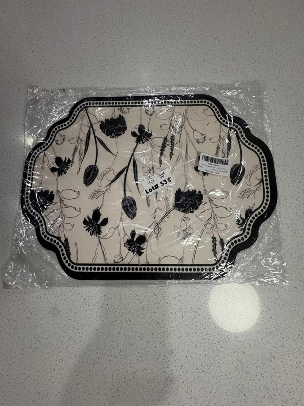 Autumn Garden Vintage Floral and Bird Patterned Serving Trays - Set of 2