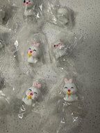 Cute Mini Bunny Figurines Set of 13 for Collectors and Decor
