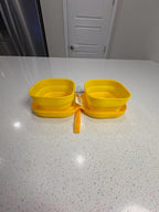 B.Duck Yellow Silicone Foldable Travel Container Case