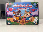 Valentine's Day Present Mini Animal Figurine Set