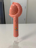 Pink Handheld Bubble Blower Toy with Star Design