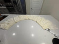 Tasty-Going Wrap Around Elastic Bed Skirt - Cream
