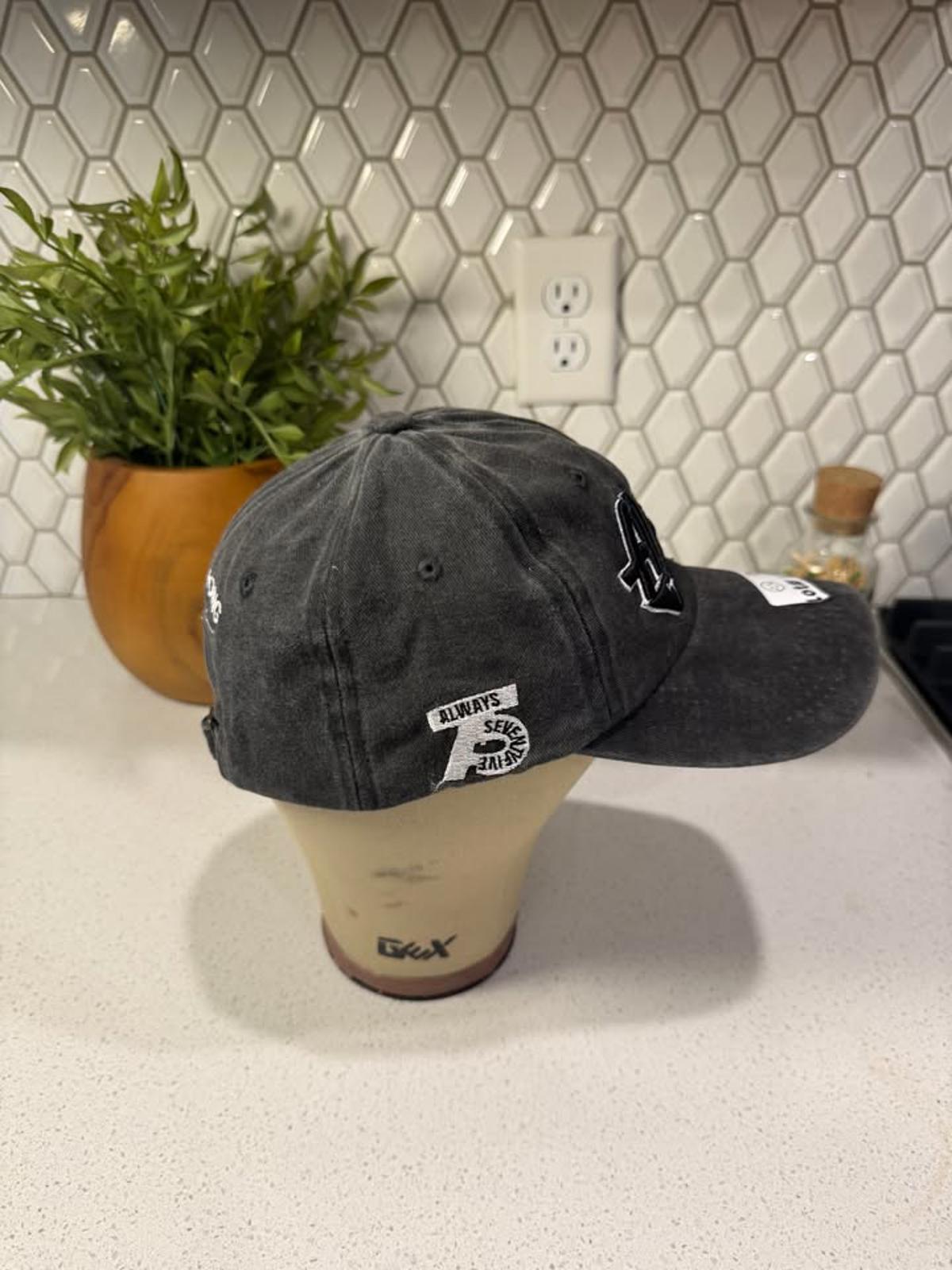 Wai Chong Force Black Washed Baseball Cap