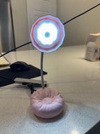 Pink Bunny LED Desk Lamp with USB Charging