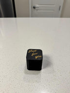 Black Novelty Gift Box with Middle Finger Pop-Up and 'Just for You' Lid