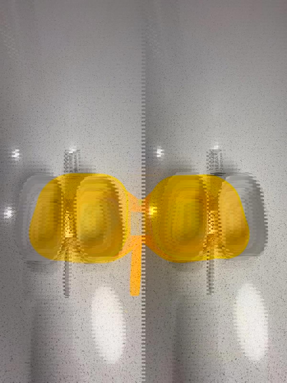 B.Duck Yellow Silicone Foldable Travel Container Case