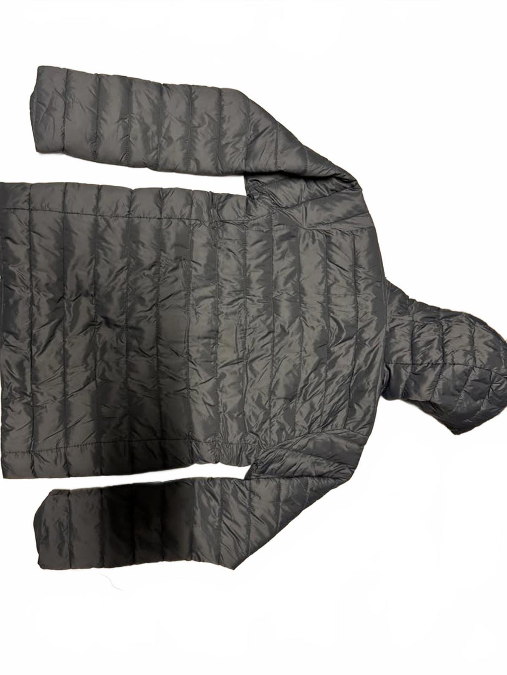Pulse Men's Gray Hooded Puffer Jacket