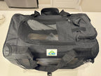 Pet Gear Soft-Sided Black Pet Carrier Crate with Mesh Panels
