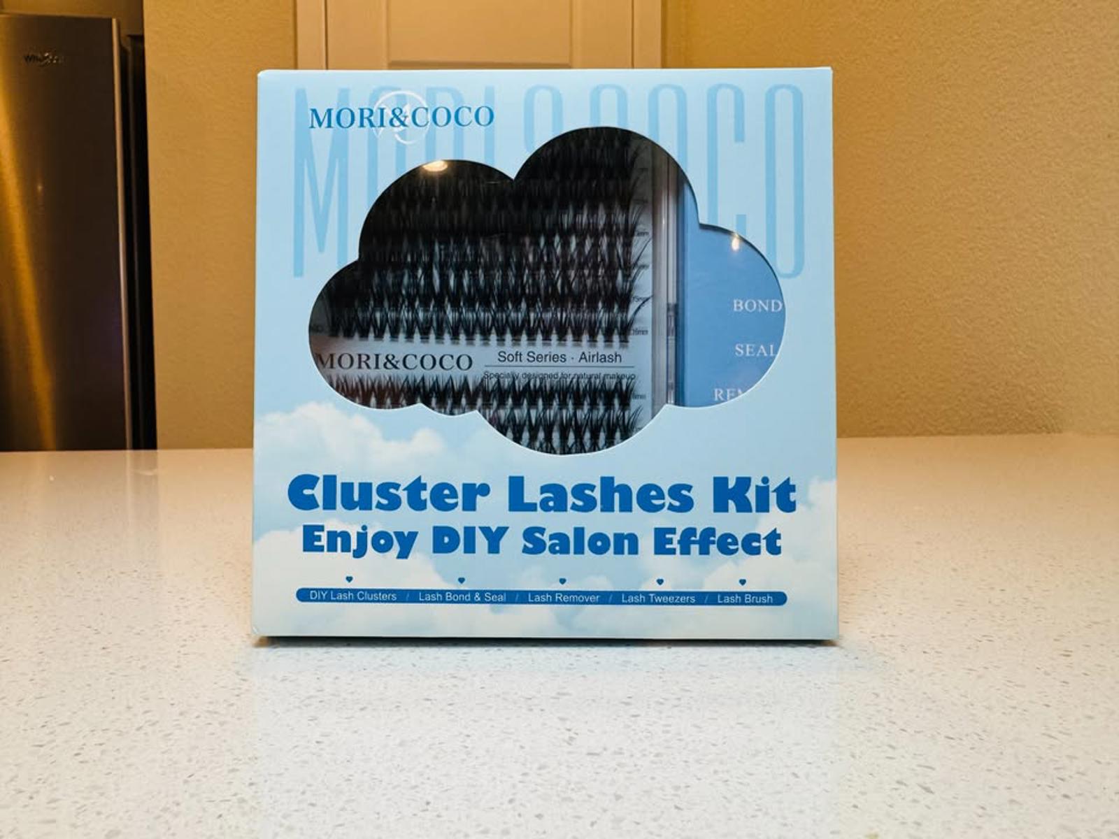 MORI&COCO Cluster Lashes Kit 4-in-1 DIY Salon Effect