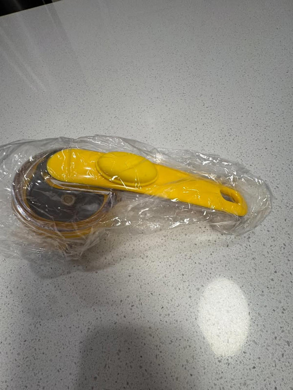 Yellow Handheld Kitchen Brush with Soap Dispenser