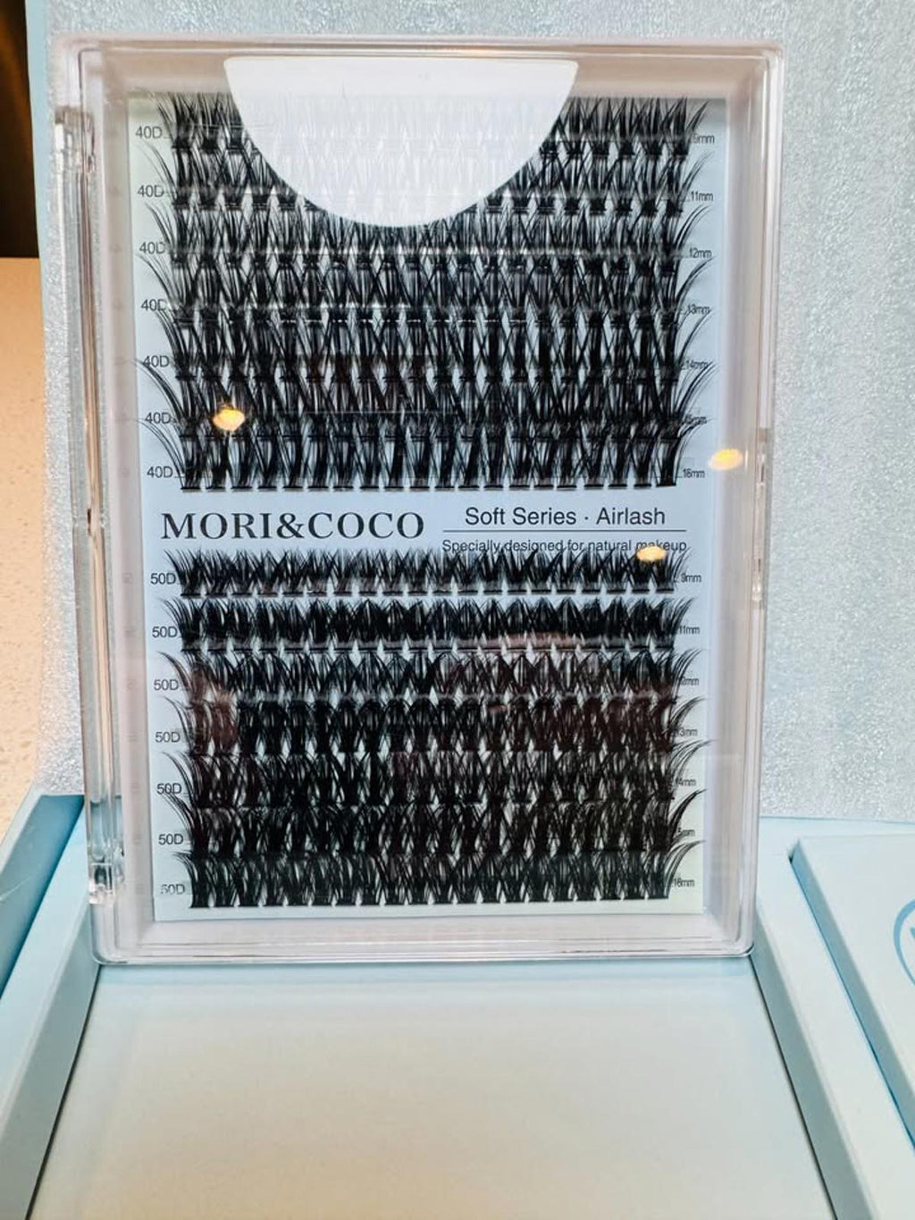 Mori & Coco Cluster Lashes Kit Soft Natural Light