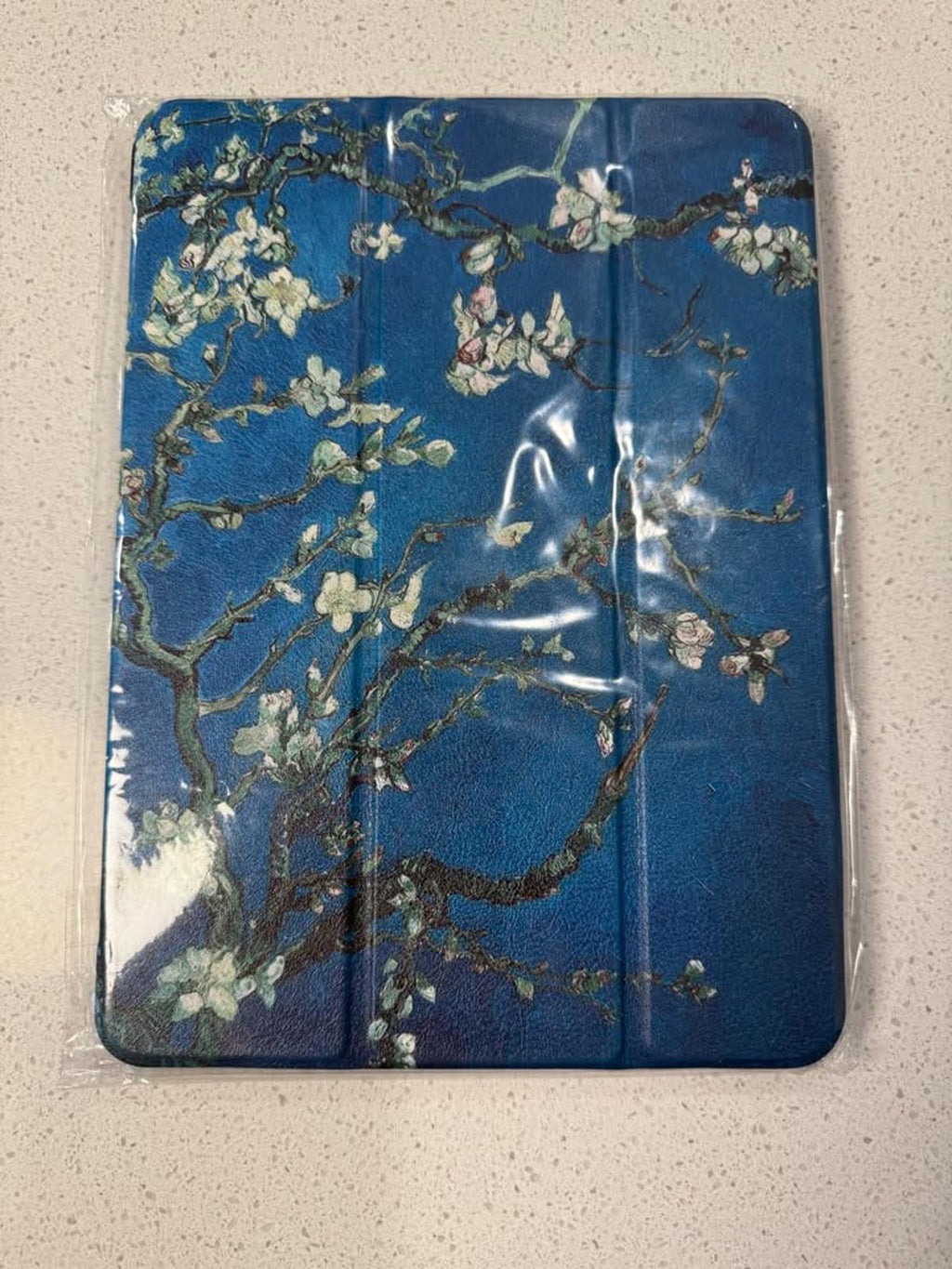 Floral Blue Protective Tablet Case Cover