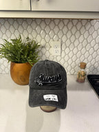 Wai Chong Force Black Washed Baseball Cap