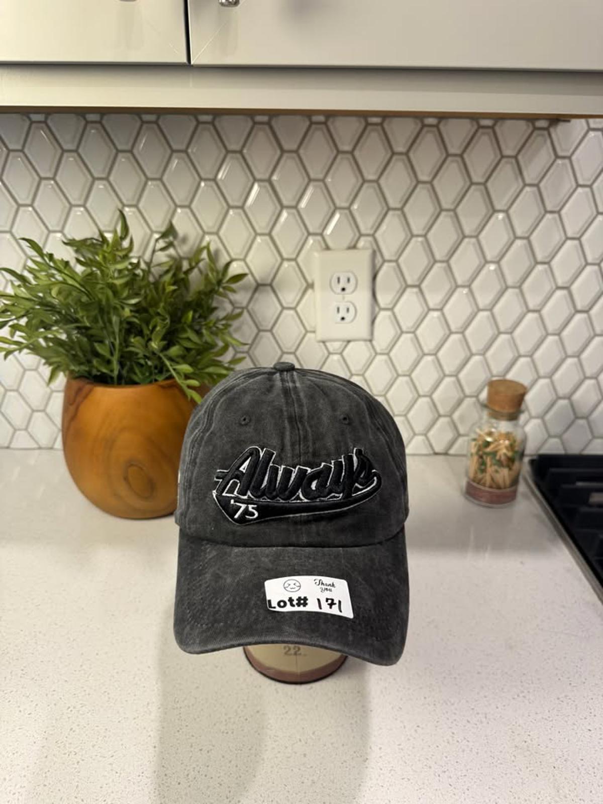 Wai Chong Force Black Washed Baseball Cap