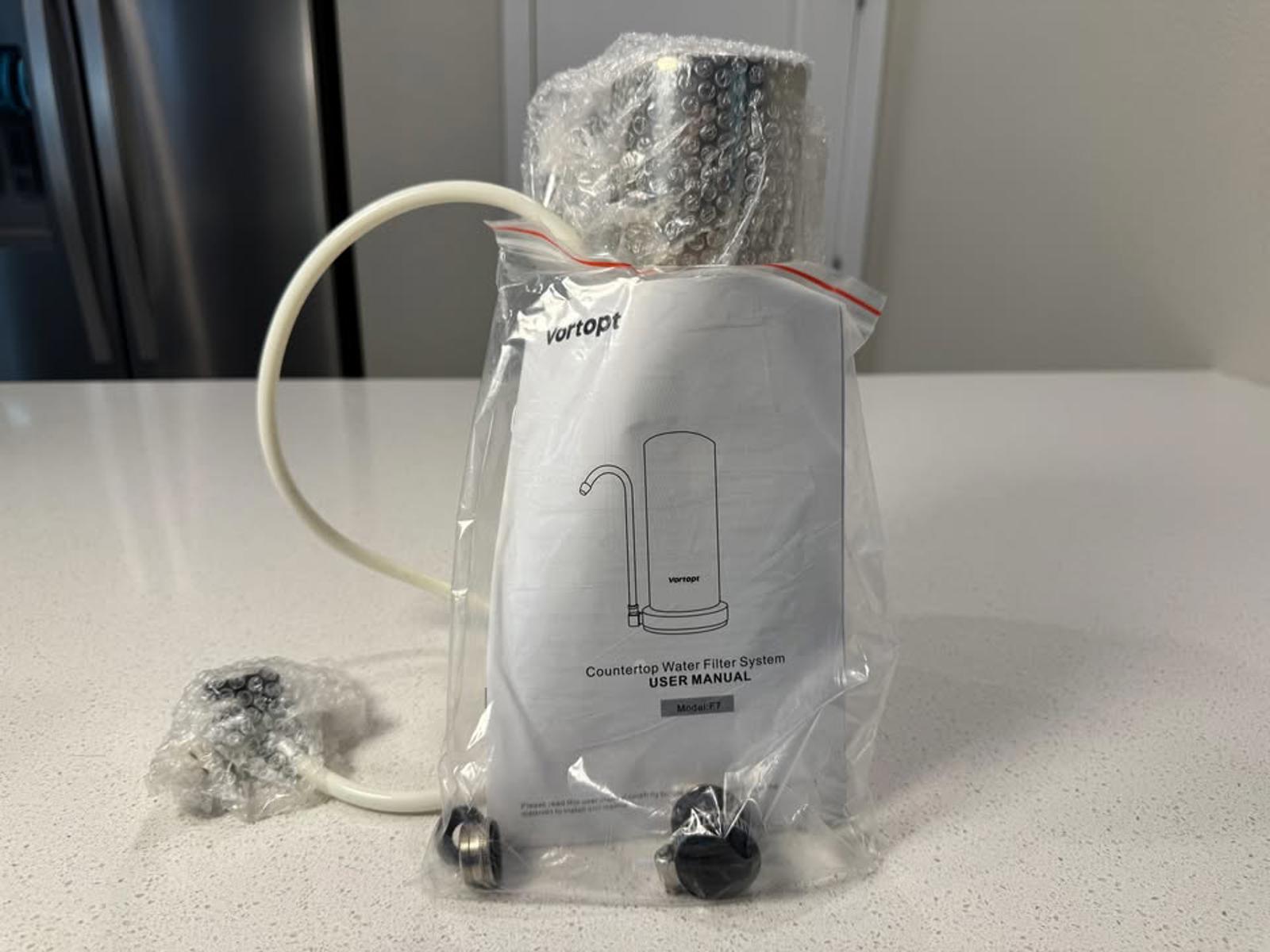 Vortopt F7 Countertop Water Purifier Stainless Steel