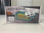 Rotating Lid Butter Dish - Keeps Butter Soft and Easy to Spread