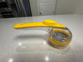 Yellow Handheld Kitchen Brush with Soap Dispenser