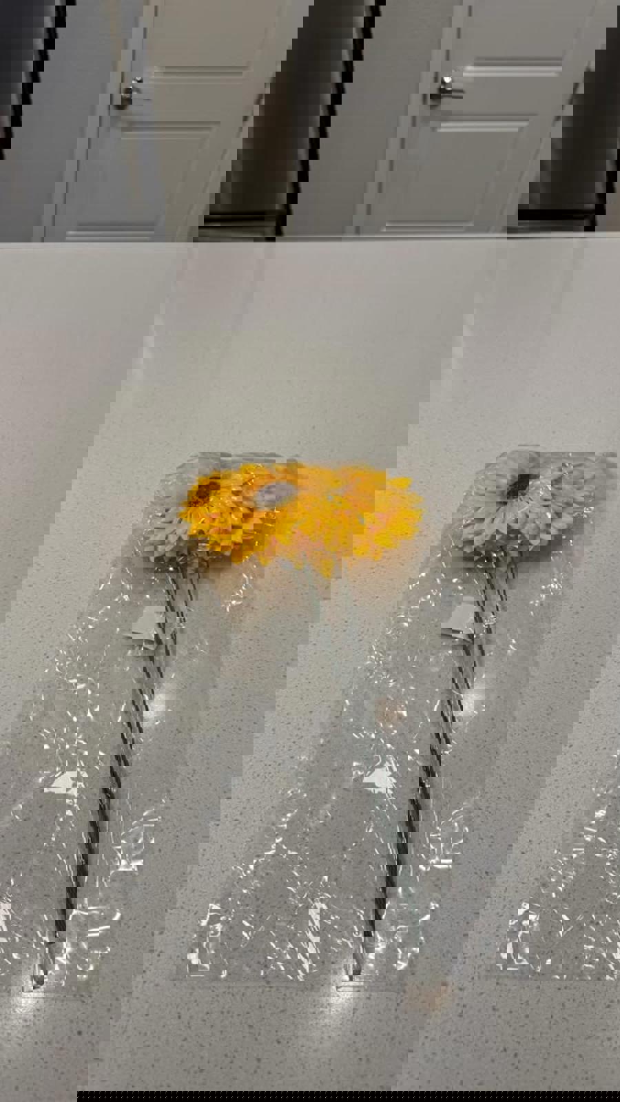 Artificial Sunflower Stems - Set of 3