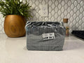 Gray Ribbed Knit Fabric Bundle Lot #26 2