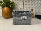 Gray Ribbed Knit Fabric Bundle Lot #26 2